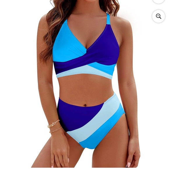 Rosvigor Other - Vibrant Blue Bikini Set. New with Tags. NWT.